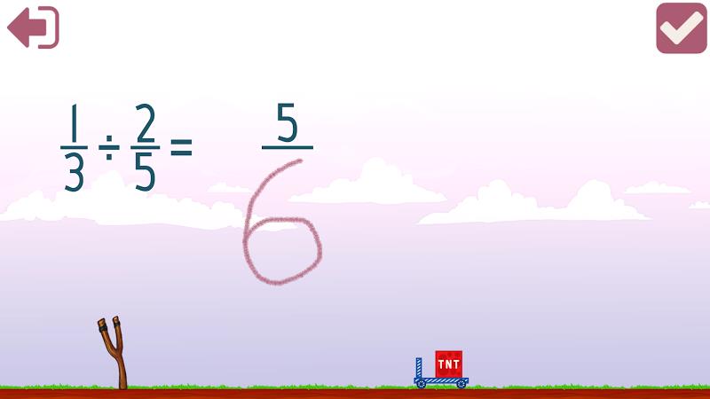 Dividing Fractions Math Game Screenshot5