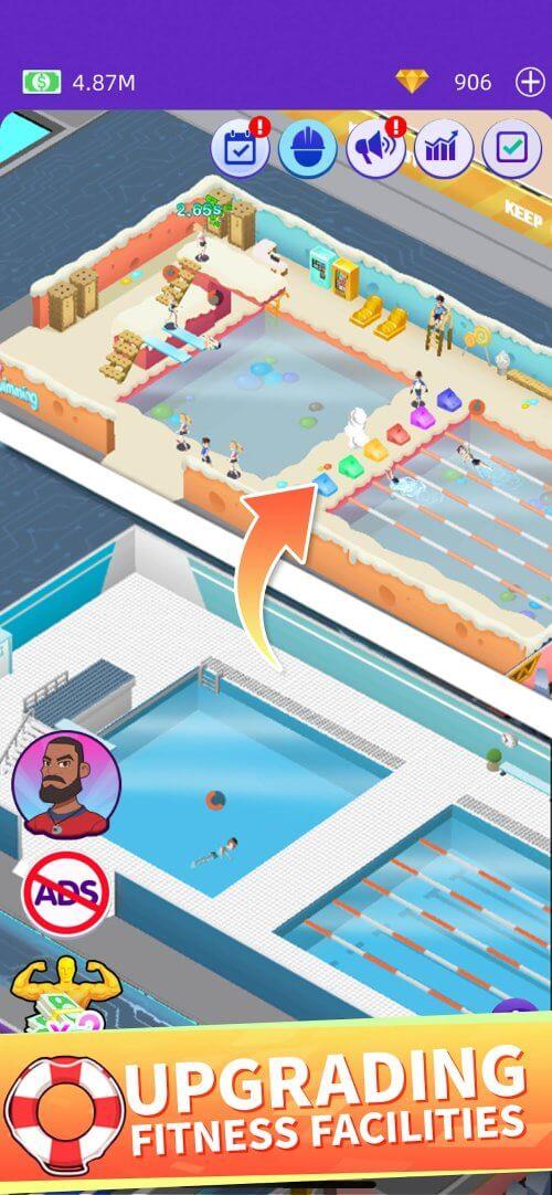 Idle GYM Sports Screenshot1