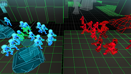Stickman Simulator: Neon Tank Screenshot2