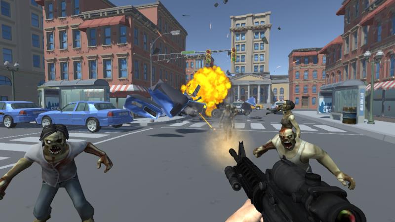 Zombie Shooting 3D Offline Screenshot5