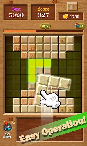 Block Puzzle Wood 1010 : Free Screenshot3