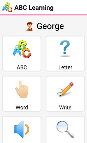 ABC Learning -English alphabet Screenshot1