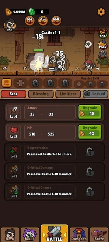 Idle RPG Adventure Hero Screenshot2