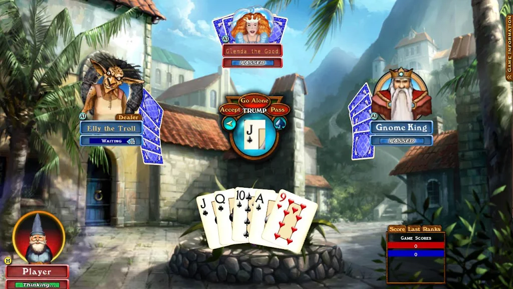 Hardwood Euchre - Card Game Screenshot1