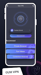 Gum VPN - Private & secure VPN Screenshot1