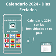 Calendario 2024- Días Feriados Screenshot1