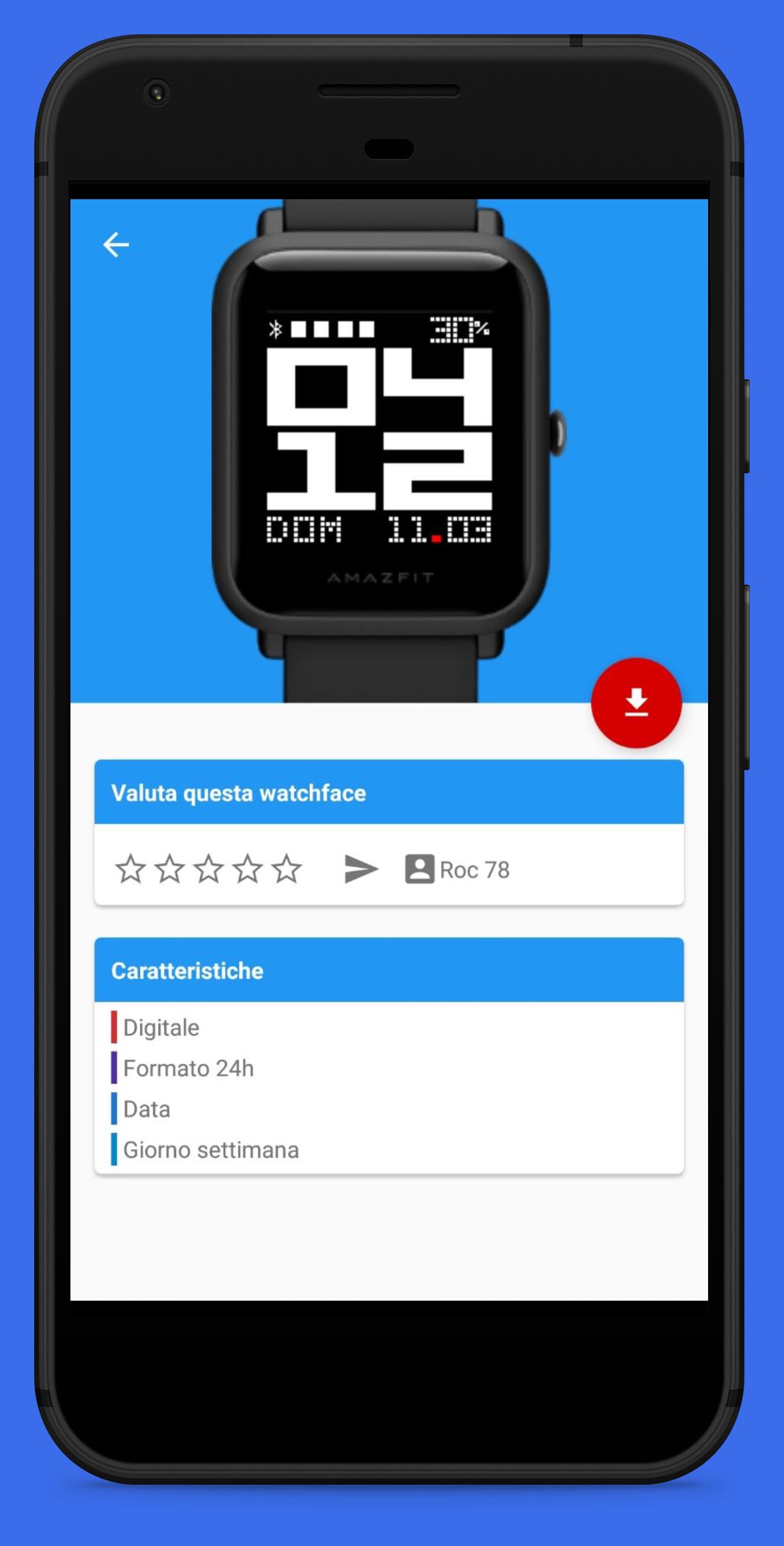 Amazfit Bip / Lite WatchFaces Screenshot5