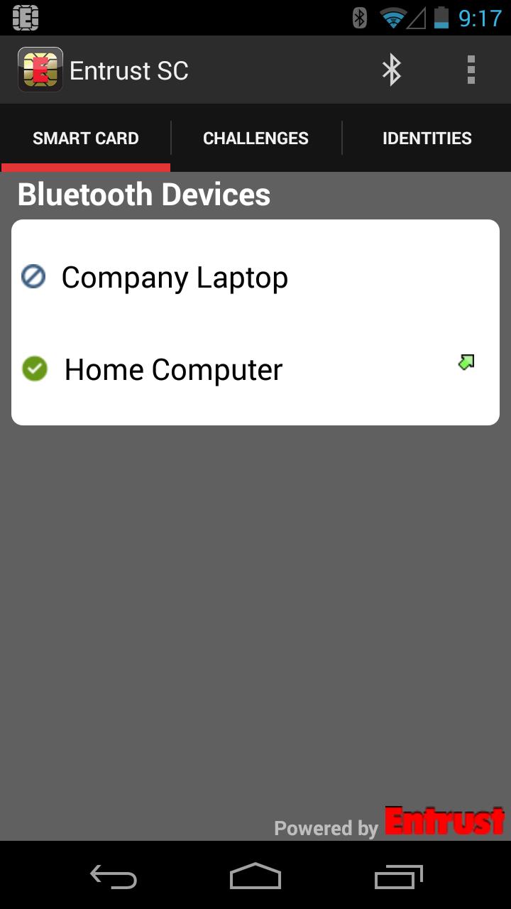 Entrust IG Mobile Smart Cred Screenshot3
