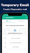 Temp Email Pro - Multiple Mail Screenshot1