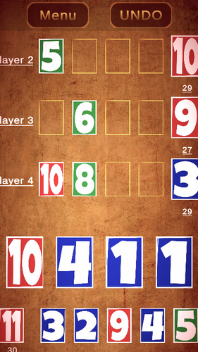 Boo 2.0 - SkipBo / Spite & Malice Variant Screenshot2