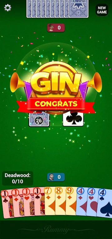 Gin Rummy: Classic Card Game Screenshot2