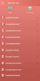 VPN Canada - Fast Secure VPN Screenshot5