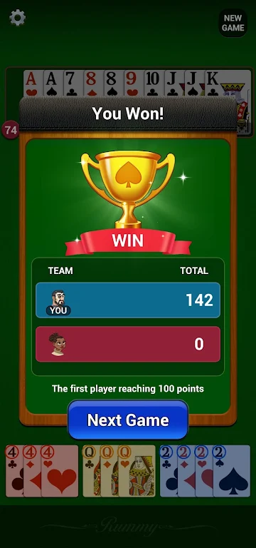 Gin Rummy: Classic Card Game Screenshot3