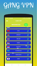 Gang Fast VPN : Secure VPN Screenshot1
