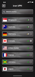 Iron VPN - Private VPN Master Screenshot4