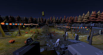 Ghoulish Golf: Broomstick Bonanza Screenshot1