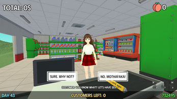 Lewd Cashier Halloween Screenshot3