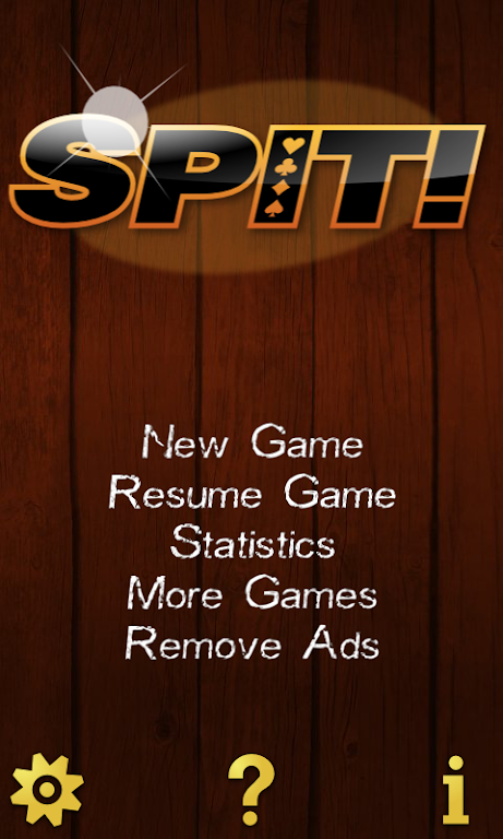 Spit  Speed  Card Game Screenshot1