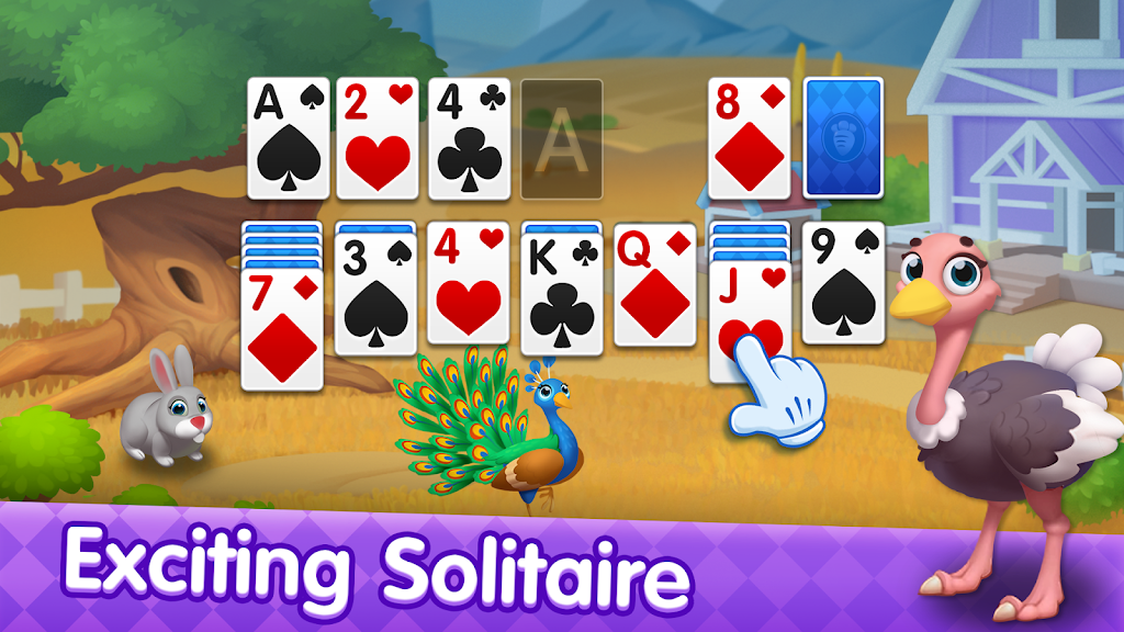 Solitaire Grand Harvest Farm Screenshot1