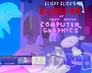 clicky clicks dungeon of hand drawn computer graphics APK