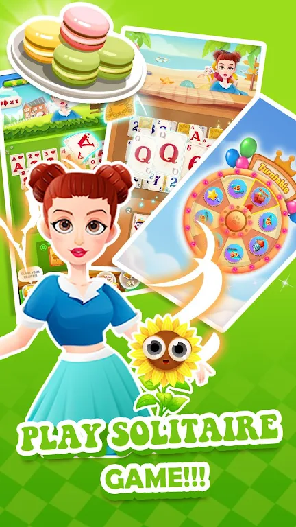 Solitaire Girl Dress Up Screenshot2