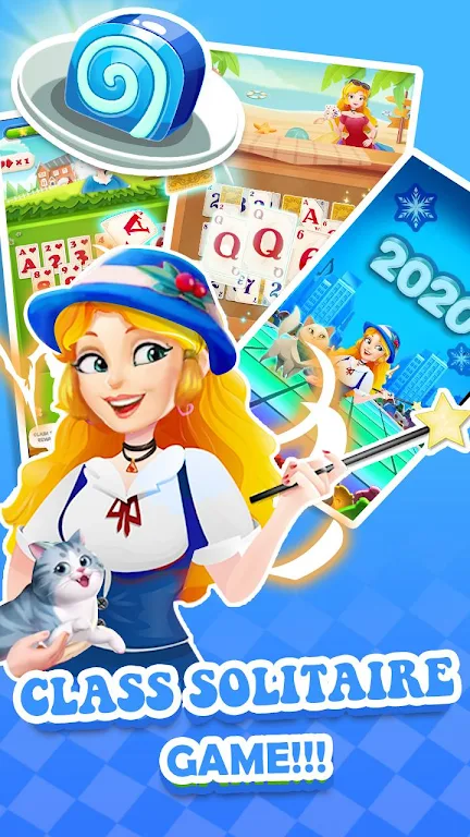 Solitaire Girl Dress Up Screenshot3