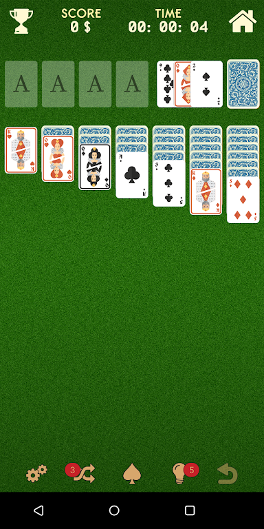 Trò chơi bài Solitaire Screenshot2