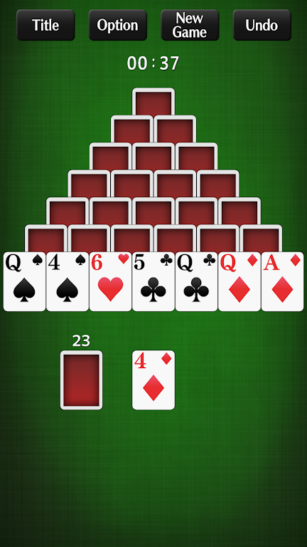 Pyramid Solitaire[card game] Screenshot2