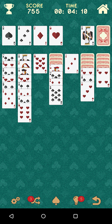 Trò chơi bài Solitaire Screenshot1