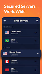 Private VPN Proxy - Secure VPN Screenshot3