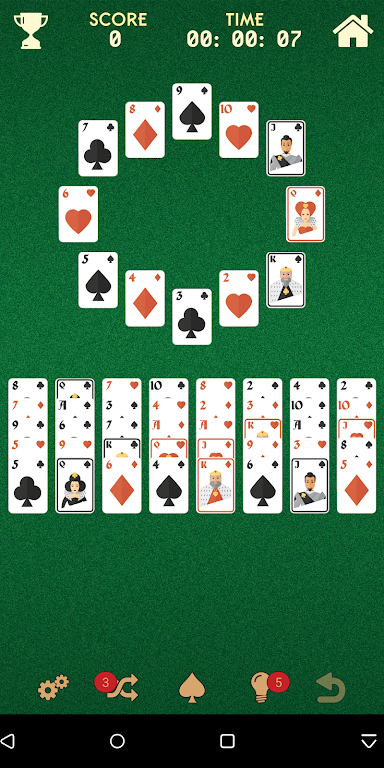 Trò chơi bài Solitaire Screenshot3