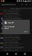VPN Servers for OpenVPN Screenshot7