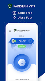 VPN Pakistan - Get Pakistan IP Screenshot1