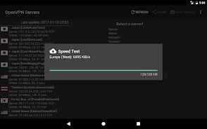 VPN Servers for OpenVPN Screenshot4