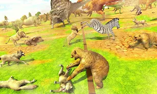 Wild Animals Kingdom Battle Screenshot4