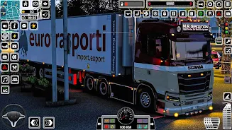 Euro Truck Driving Games 3D Screenshot2