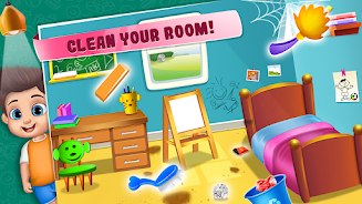 Little girl cleanup game Screenshot2