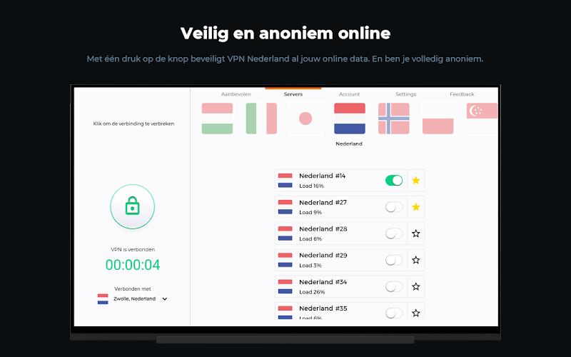 VPN Nederland - Veilig Online Screenshot7