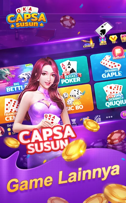 Capsa Susun Online Domino QQ Screenshot1