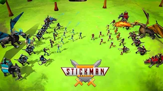 Stickman Battle Simulator game Screenshot1