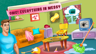 Little girl cleanup game Screenshot3