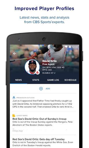 CBS Sports Fantasy Screenshot21