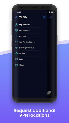 vpnify - Unlimited VPN Proxy Screenshot6