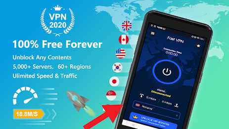 Fast Vpn 2023 |  Secure VPN Screenshot2