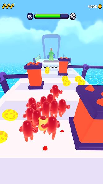 Join Blob Clash 3D: Mob Runner Mod Screenshot4