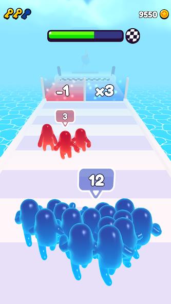 Join Blob Clash 3D: Mob Runner Mod Screenshot3