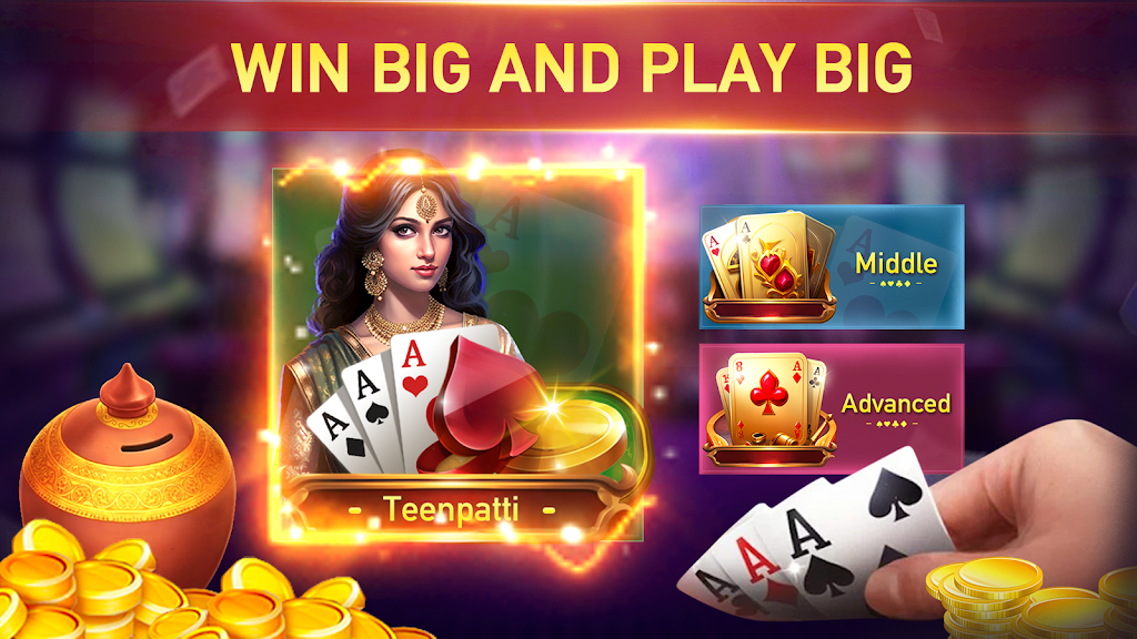 Teen Patti Aura: 3 Poker Play Screenshot1