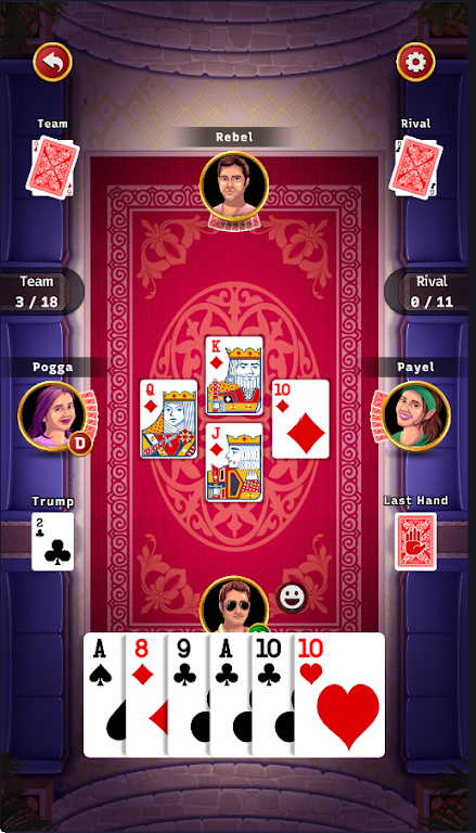 29 King Card Game Offline Screenshot2