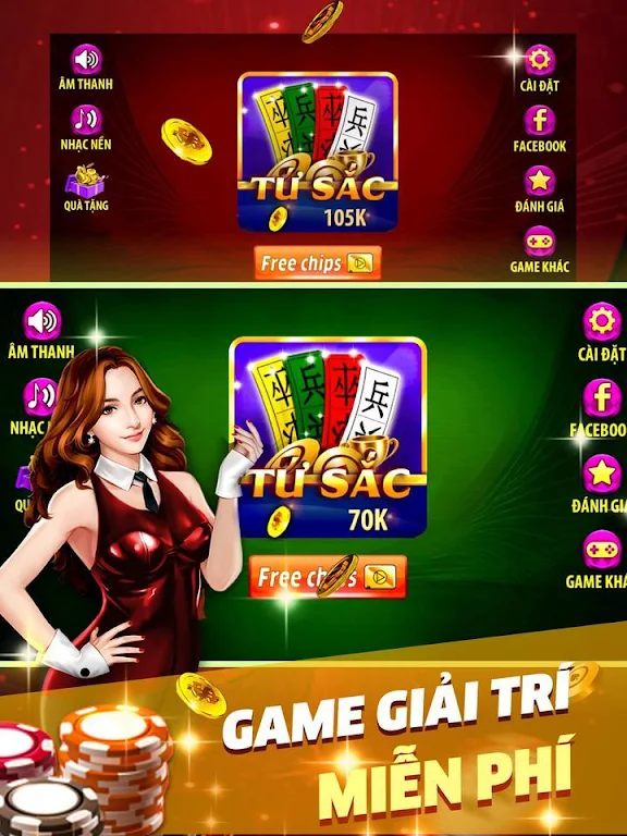 Tứ Sắc: Tu Sac Offline Screenshot1