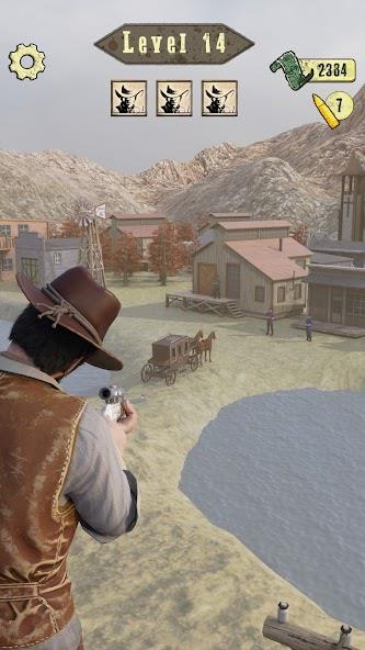 Wild West Sniper: Cowboy War Mod Screenshot3